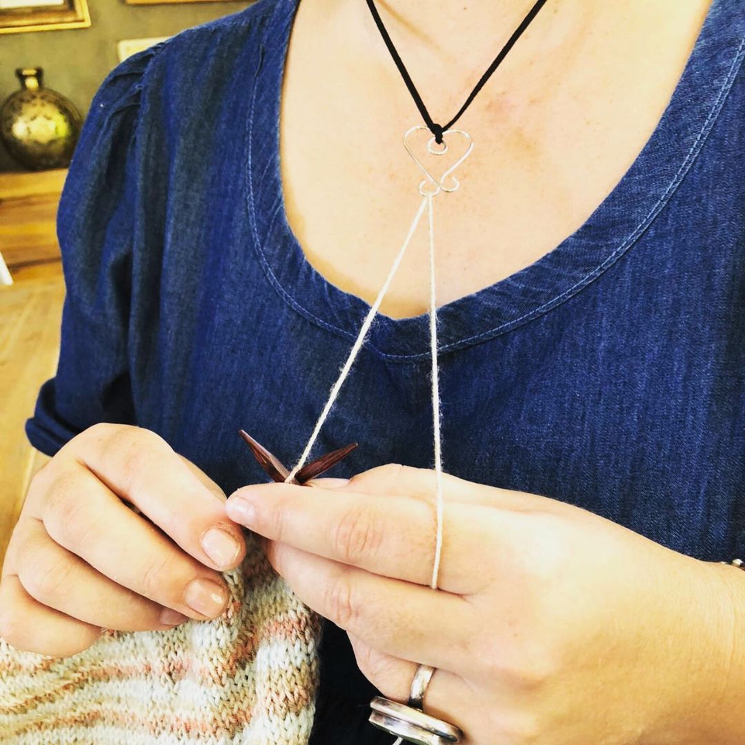 Knitting Necklace