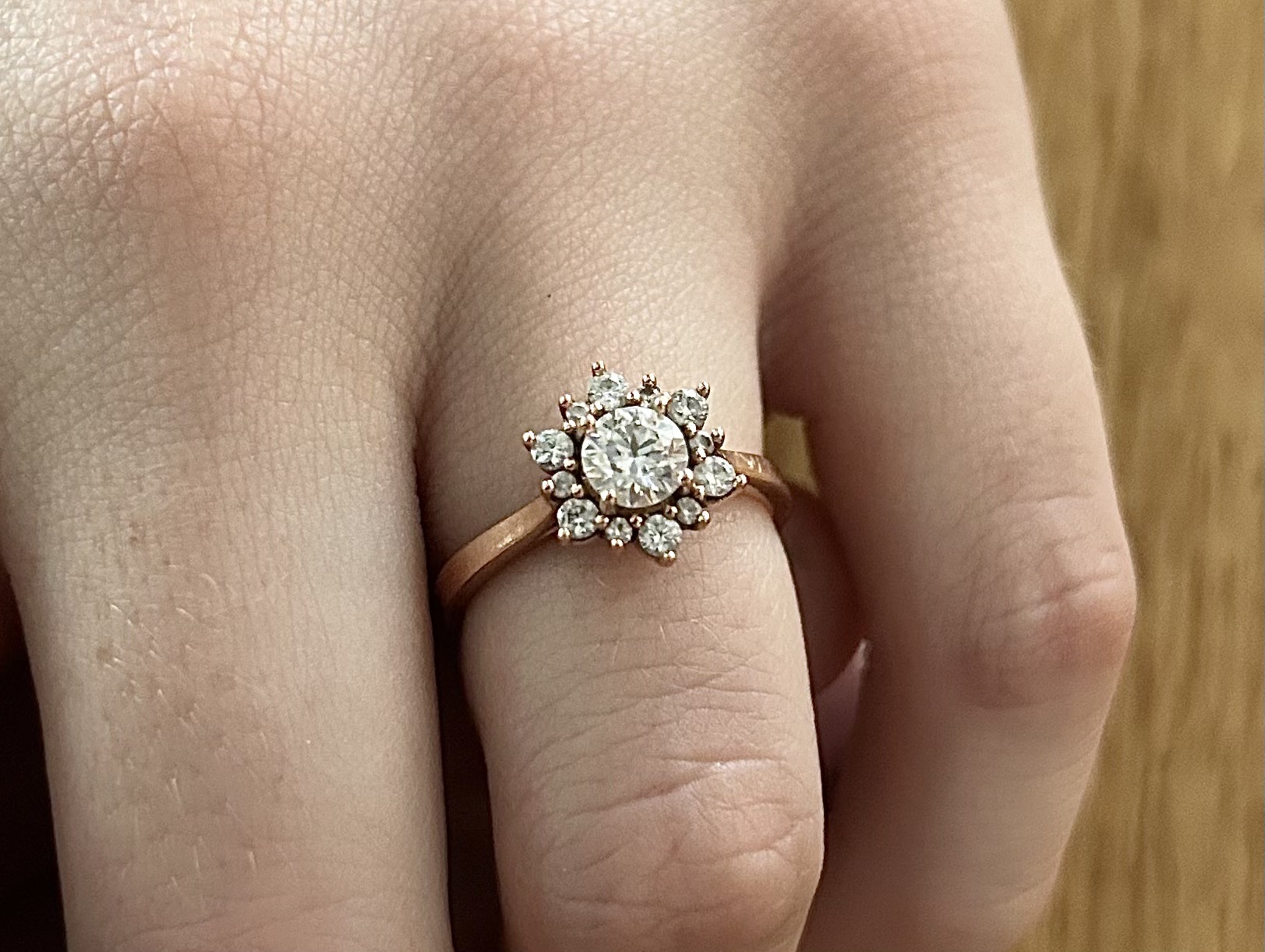 Rose Gold Engagement Ring